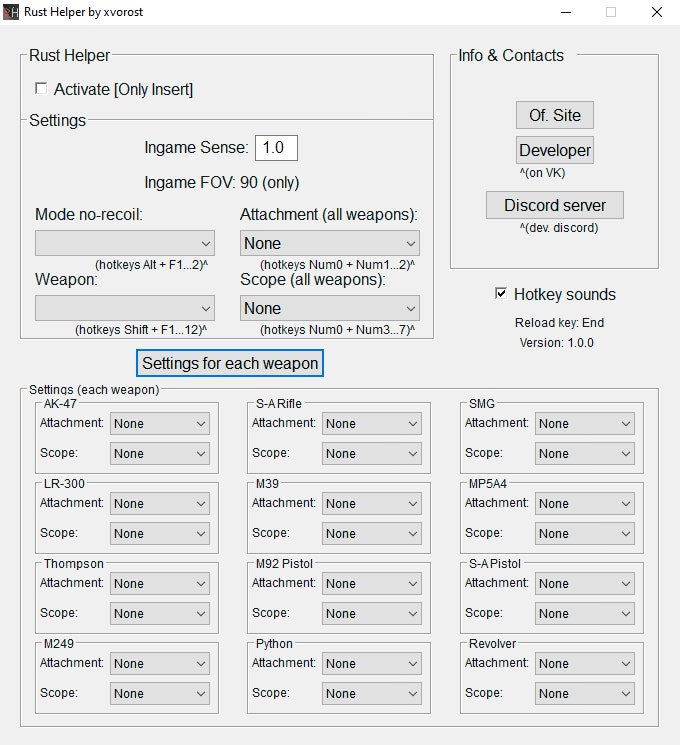 Rust helper no recoil macro rust 